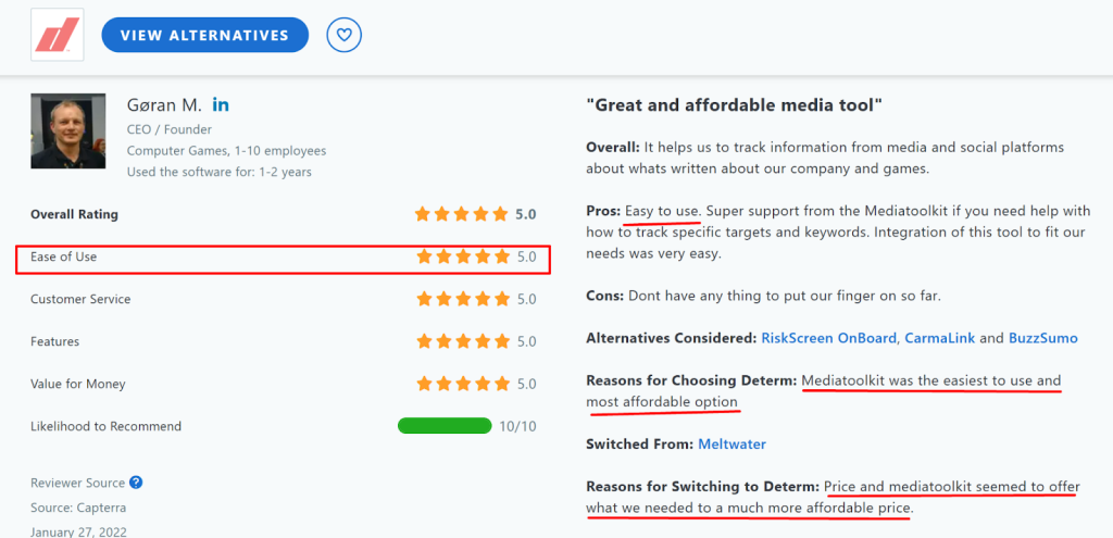 A verified review on Determ.