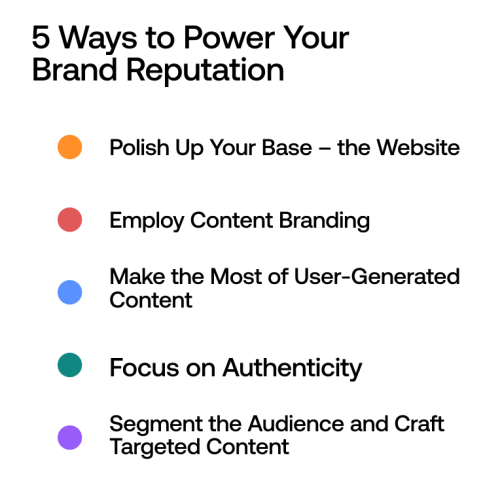5 Ways to Power Your Brand Reputation through Content Marketing